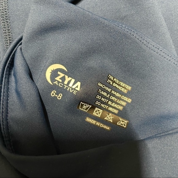 NWOT Zyia Active Crop Pant Legging size 6-8 - Picture 11 of 12